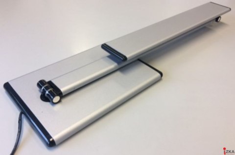 Lampka biurkowa UNILUX TERRA LED, metaliczny szary, dotykowy włącznik, 400077409 Lampka biurkowa UNILUX TERRA LED, metaliczny szary, dotykowy włącznik, 400077409