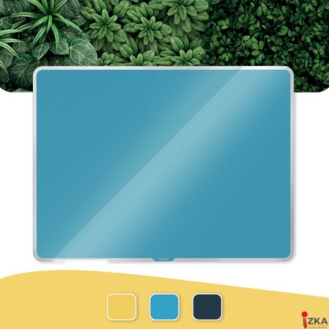 Szklana tablica magnetyczna Leitz Cosy 60x40cm, niebieska 70420061