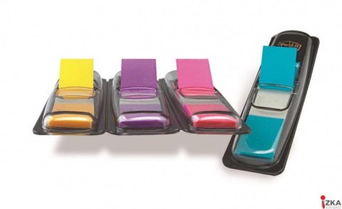 Zakładki indeksujące POST-IT 12x43mm neonowe 683-4AB 4x35szt 3M Zakładki indeksujące POST-IT 12x43mm neonowe 683-4AB 4x35szt 3M