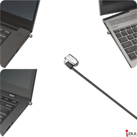 Blokada do laptopów Kensington ClickSafe, 3w1 K68102EU