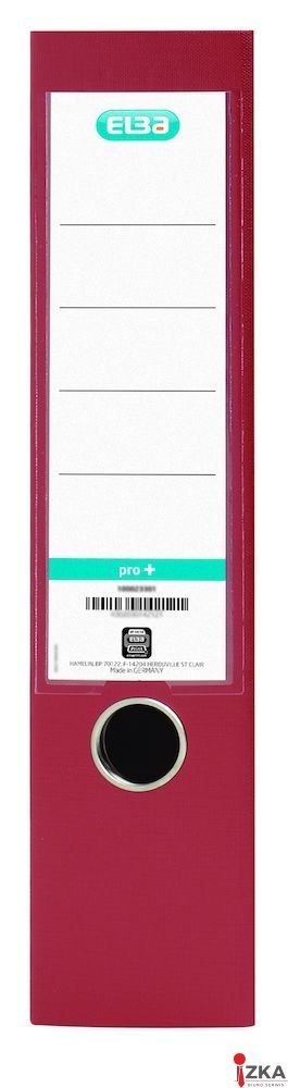 Segregator A4 80mm ELBA PRO+ czerwony 100202172