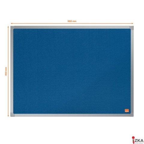 Tablica ogłoszeniowa filcowa Nobo Essence 600x450mm, niebieska 1915201