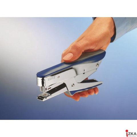 Zszywacz nożycowy metaliczny niebieski (No 10) 15 kartek 55450033 LEITZ Zszywacz nożycowy metaliczny niebieski (No 10) 15 kartek 55450033 LEITZ