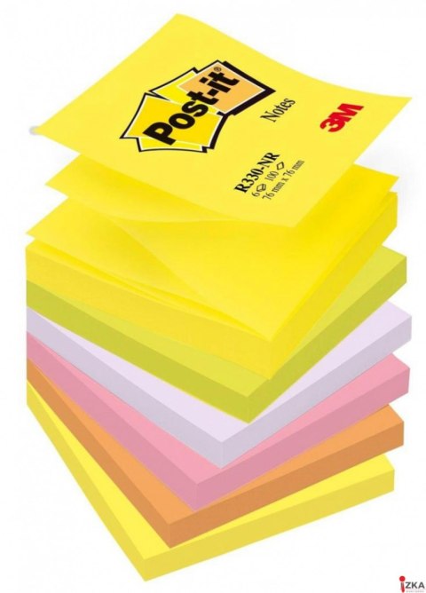Nowy indeks blk0036011 Bloczki 3M POST-IT Z-Notes 76x76mm neonowe 6x100k R330-NR FT510089939