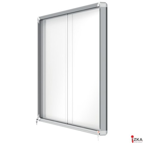 Gablota magnetyczna zewnętrzna Nobo Premium Plus 18xA4 (drzwiczki przesówne) 1902571