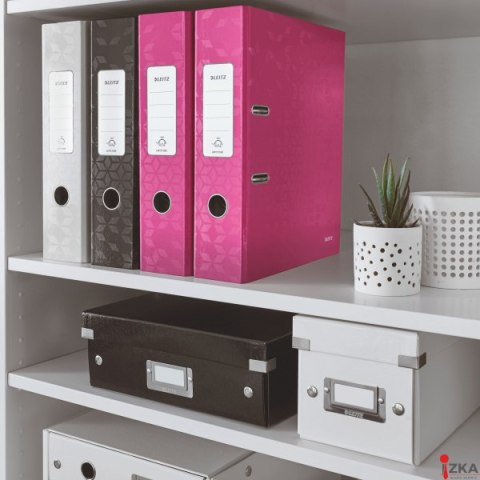 Segregator A4/80mm różowy LEITZ WOW 180 10050023 Segregator A4/80mm różowy LEITZ WOW 180 10050023