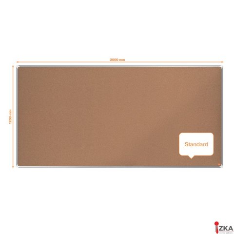 Tablica ogłoszeniowa korkowa Nobo Premium Plus 2000x1000mm 1915185