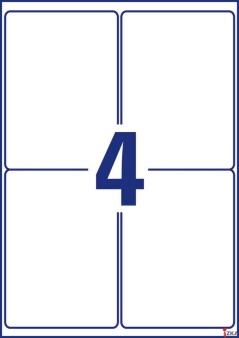 Etykiety Heavy Duty L4774-20 99,1 x 139 20 ark. poliestrowe, trwałe, białe, Avery Zweckform