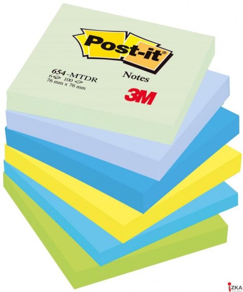 Karteczki_samoprzylepne Post-it_, Marzycielskie, 76x76mm, 6x100 karteczek (X)