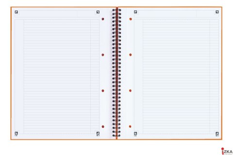 Kołonotatnik A4 80 kartek, linia / tagi, INTERNATIONAL, OXFORD, 100104036 (X)