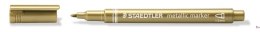Marker metaliczny Metallic marker, okrągła końcówka, złoty, Staedtler S 8323-11