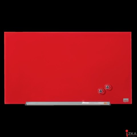 Szklana tablica Nobo Impression Pro 680x380mm, czerwona (X) Szklana tablica Nobo Impression Pro 680x380mm, czerwona (X)