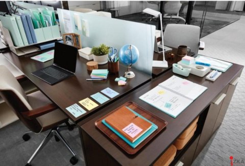 Bloczki ekologiczne POST-IT (653-1GB), 38x51mm, 6x100 kart., mix kolorów