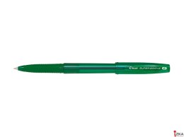 Długopis olejowy ze skuwką PILOT SUPER GRIP zielony BPS-GG-F-G (X)