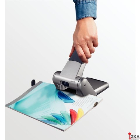 Dziurkacz mocny LEITZ srebrny 65 kartek 51800084