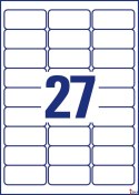 Etykiety do trudnych powierzchni L7874-20 63,5x29,6 20 ark., papierowe, Avery Zweckform