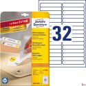 Etykiety uniwersalne L6031REV-25 96 x 16,9 30ark Usuwalne, Avery Zweckform