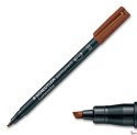 Foliopis Lumocolor, B, wodoodporny, brązowy, Staedtler S 314-7