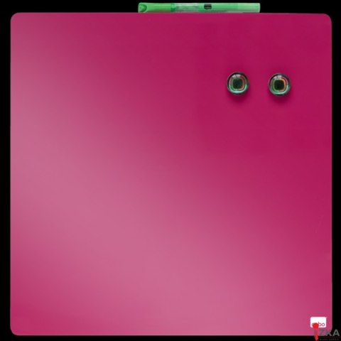 Tabliczka magnetyczna REXEL 360x360mm różowa 1903803 1903803