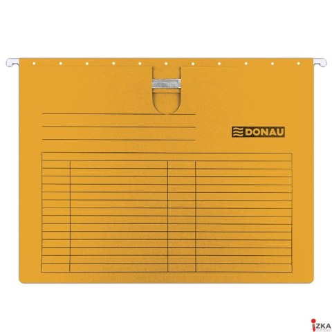 Teczak zaw.A4 z wąsem pomarań. 7430001PL-12 DONAU (X)