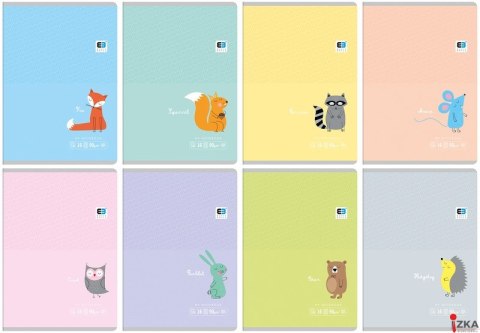 Zeszyt A5 32k. kratka BEBE KIDS 90g 7775 INTERDRUK