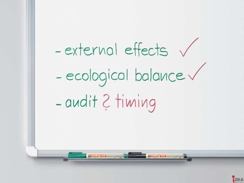 Marker EDDING do tablic ekologiczny okrągła końcówka czerwony 28/002/cz ed (X)