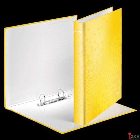 Segregator ringowy WOW Leitz A4 2DR/25mm, żółty 42410016 SALE