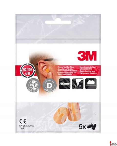 Zatyczki do uszu 3M (1100), stożkowe (X)