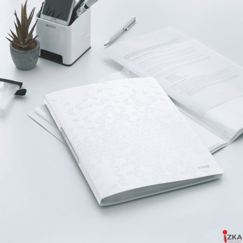Album ofertowy 40 koszulek PP Leitz WOW, biały 46320001 Album ofertowy 40 koszulek PP Leitz WOW, biały 46320001