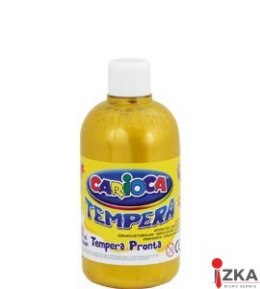 Farba tempera 500 ml, złota CARIOCA 170-2217/170-2667