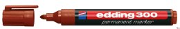 Marker-foliop.300 brązowy EDDING końcówka okrągła