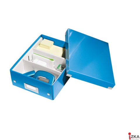 Pudełko_z przegródkami LEITZ C&S małe niebieski 60570036