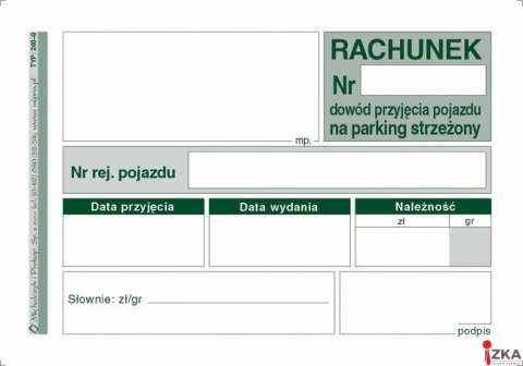 240-9 Dow.przyj.poj.na park.strzeżony MICHALCZYK (X)