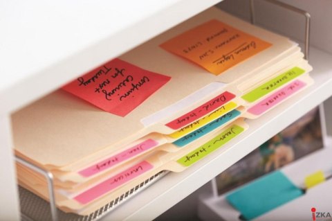 Bloczek samoprzylepny POST-IT_ Super Sticky (622-12SS-JP), 47,6x47,6mm, 12x90 kart., paleta bora bora (X)