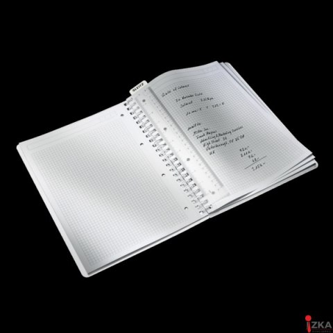 Kołonotatnik w kratkę A4 PP Leitz WOW, zielony 46380054