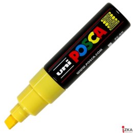 Marker z tuszem pigmentowym PC-8K żółty POSCA UNPC8K/6ZO