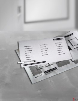 Przezroczyste folie samoprzylepne 3482 A4, 25ark powlekane, grubość 0,14 mm, Avery Zweckform