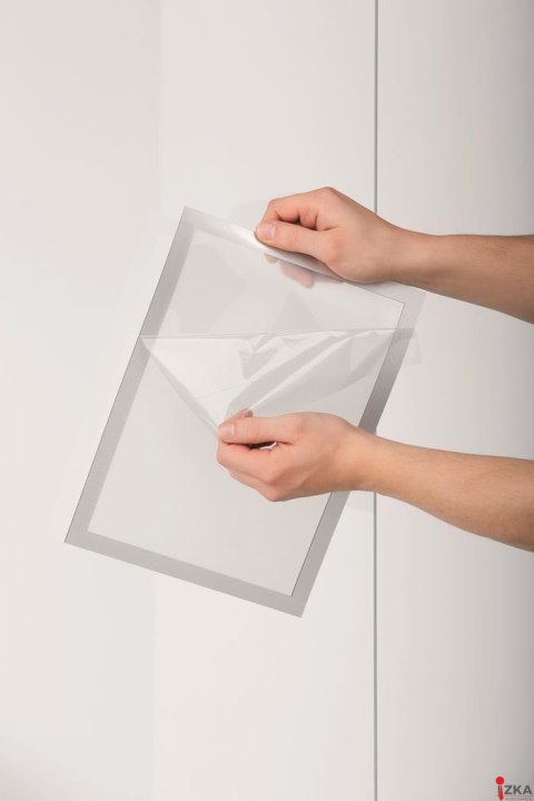 Ramka plakatowa DURAFRAME SUN A4 srebrna (2) 484123 DURABLE