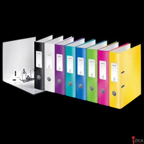 Segregator z mechanizmem WOW Leitz 180, A4/80mm, zielony 10050054