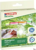 Zakreślacze ekologiczne 4szt. 24/4S EDDING (X)