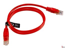 Kabel UTP CAT 5E PATCHCORD 1m czerwony EB273R ESPERANZA (X)