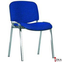 Krzesło konferencyjne ISO chrome CU-14 niebiesko-czarne (X)
