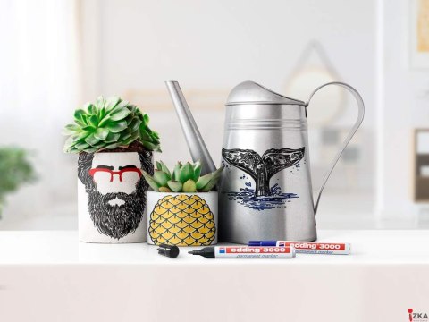 Marker EDDING 3000/004Z ziel. okr.końc. (X)