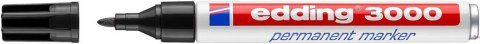Marker EDDING E-3000 czarny, 1.5-3mm, okr.końc. (X)