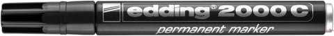 Marker niezmyw.2000 okr.czarny EDDING (X)