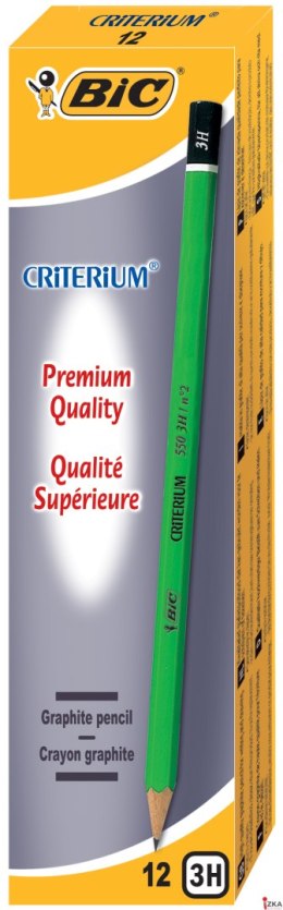 Ołówek bez gumki BIC Criterium 550 3H , 857588 (X)