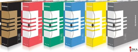 Pudło archiwizacyjne A4 80mm brązowe 7660301PL-02 DONAU (X)