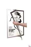 Ramka plakatowa DURAFRAME A2 srebrna 4995-23 (X)
