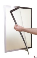 Ramka plakatowa DURAFRAME A2 srebrna 4995-23 (X)