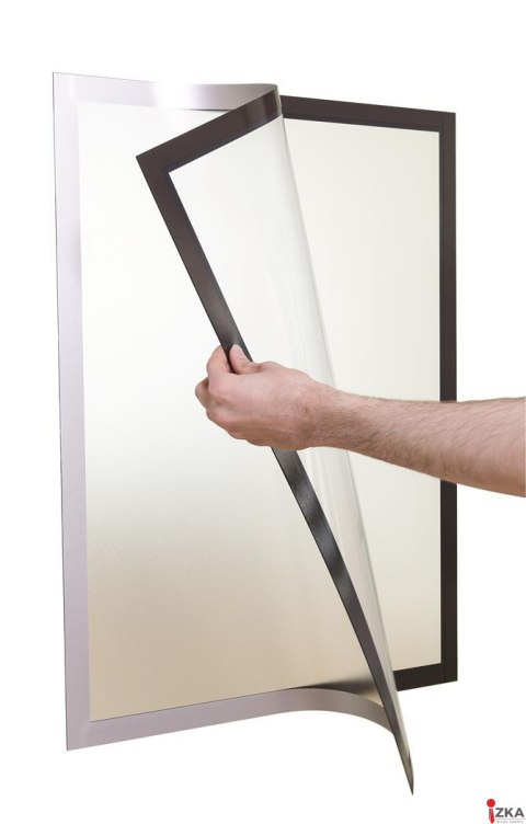 Ramka plakatowa DURAFRAME A2 srebrna 4995-23 (X)